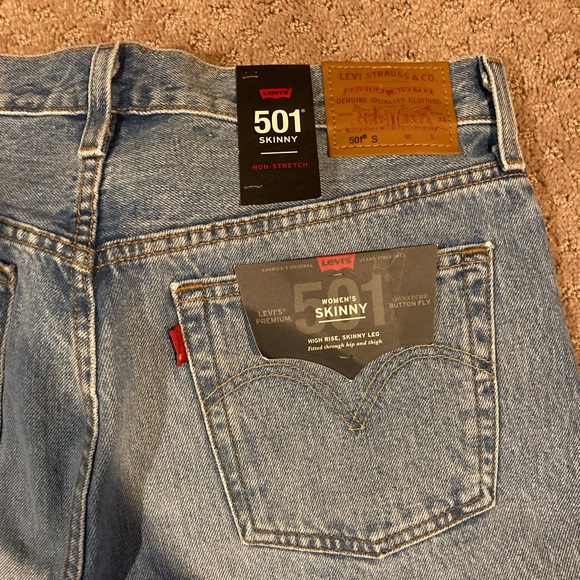 Skinny 501 Levi’s - Picture 1 of 7